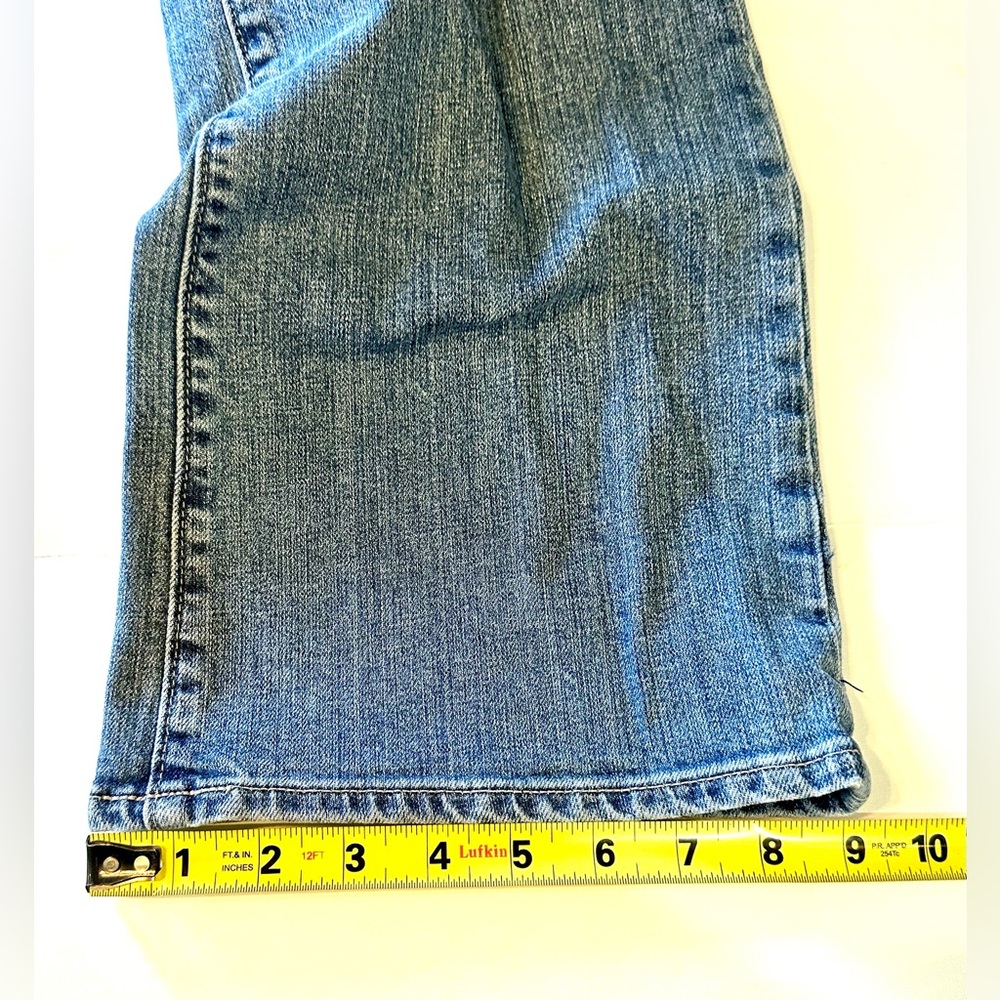 Y2K Gap Curvy Light Wash Flap Button Pocket Jeans size 10 - Picture 5 of 11